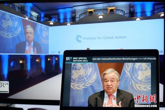 資料圖：聯(lián)合國秘書長古特雷斯。
<a target='_blank' href='http://www.chinanews.com/'>中新社</a>記者 彭大偉 攝