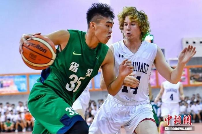 　　資料圖：中美青少年籃球友誼賽。<a target='_blank' href='http://www.chinanews.com/'>中新社</a>記者 陳驥旻 攝