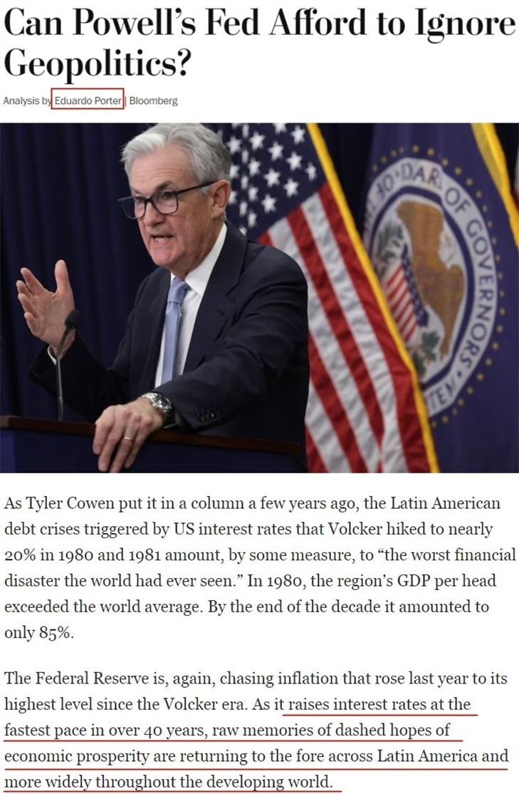 十次加息，美國(guó)如何傷害了世界