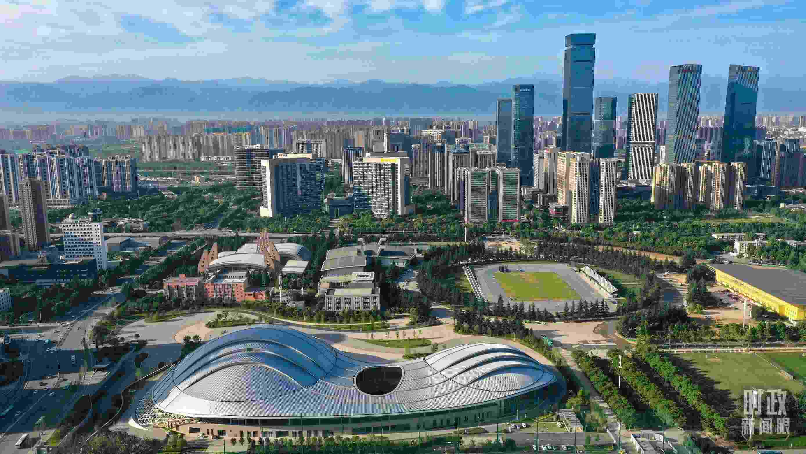 △西安高新區(qū)。（圖／視覺中國）