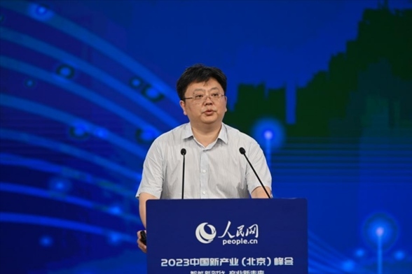 傳播內容認知全國重點實驗室首席科學家張勇東。人民網記者 于凱攝