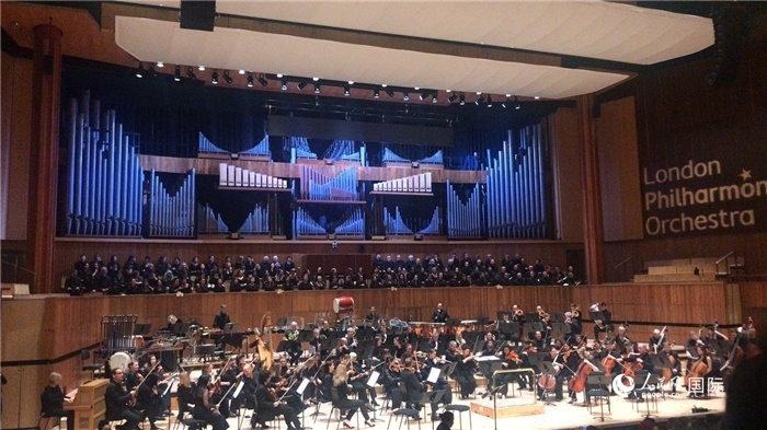 《敦煌·慈悲頌》在倫敦演出。人民網(wǎng) 余穎攝