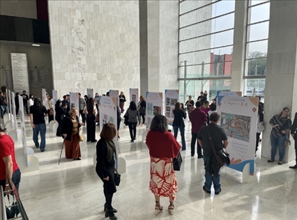 獲獎作品展現(xiàn)場。中國駐圣保羅總領(lǐng)館供圖