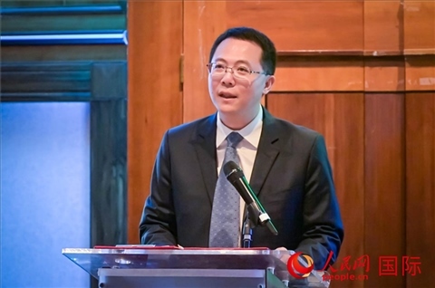 吳文海致辭。人民網(wǎng) 郭錦標攝