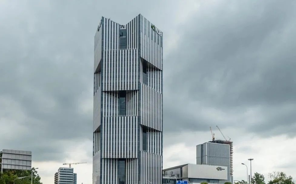 上海浦東新區(qū)，金磚國家新開發(fā)銀行總部大樓。