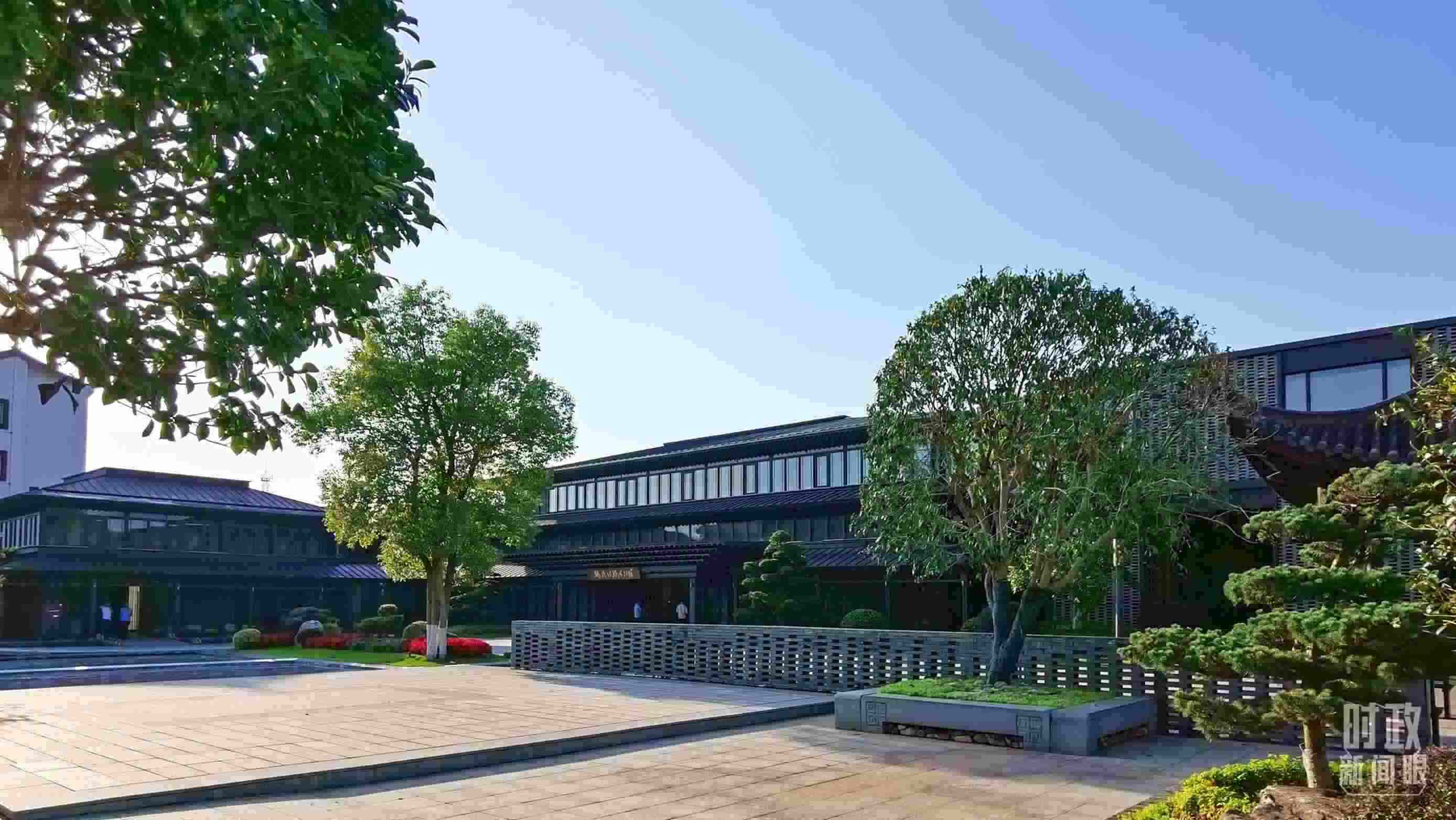 △楓橋經(jīng)驗(yàn)陳列館。（總臺(tái)央視記者陳漢章拍攝）