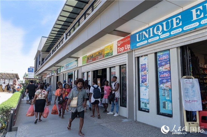 2023年9月12日，所羅門群島首都霍尼亞拉街景。人民網(wǎng) 賀吉攝