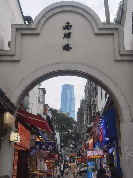 10月25日，太平老街街景。（本報(bào)記者 常雯宜攝）