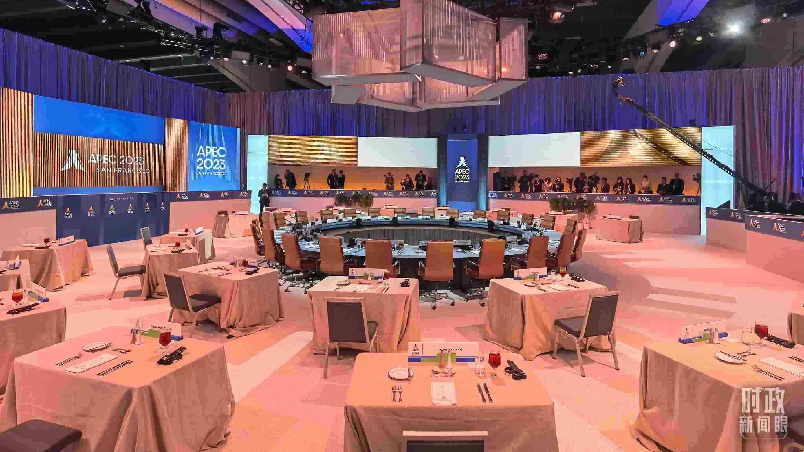 △會(huì)議開始前的現(xiàn)場(chǎng)。（總臺(tái)央視記者石丞拍攝）