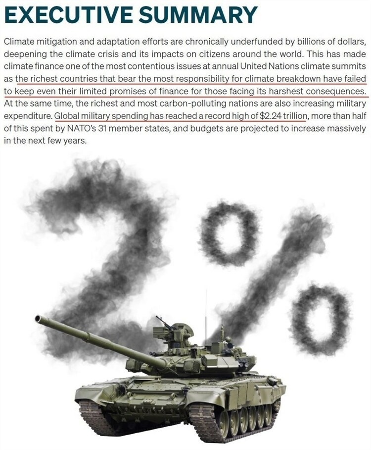 看看北約的“碳足跡”，就知道西方的氣候承諾有多扯