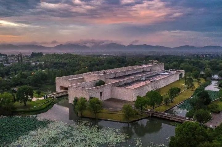 良渚博物院外景。圖源良渚古城微信公眾號(hào)