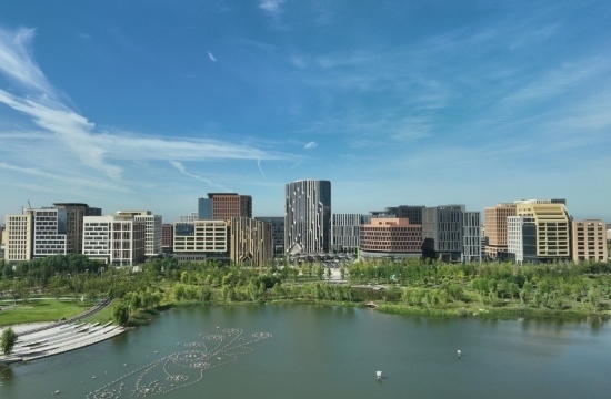 雄安新區(qū)容東片區(qū)。人民網記者 李兆民攝