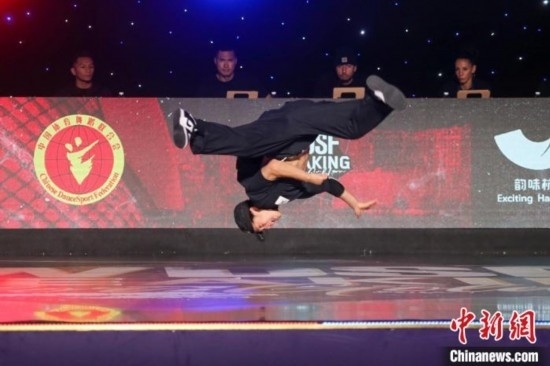 今年7月，首屆亞洲霹靂舞錦標賽在拱墅運河體育公園體育館舉行。郭天奇 攝