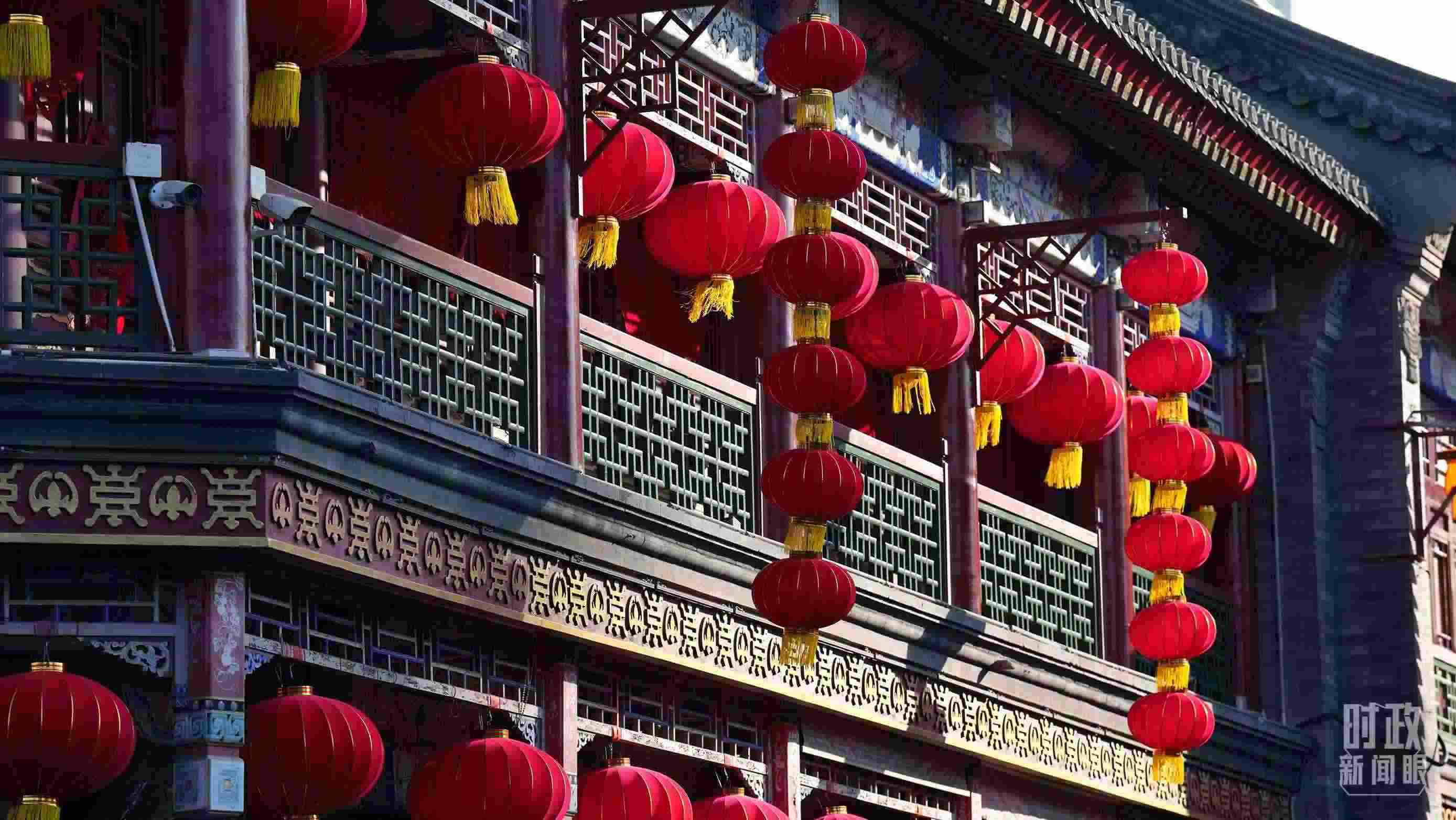 △天津古文化街。（總臺(tái)國(guó)廣記者李晉拍攝）