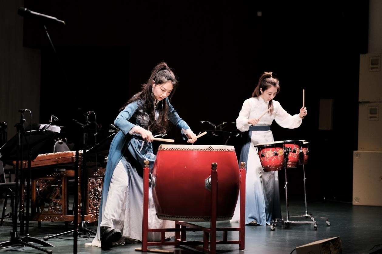 2024“歡樂(lè)春節(jié)”新春民族音樂(lè)會(huì)演出現(xiàn)場(chǎng)。于子恒攝