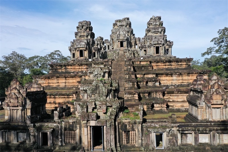 吳哥古跡內(nèi)的茶膠寺。中國文化遺產(chǎn)研究院 袁濛茜供圖