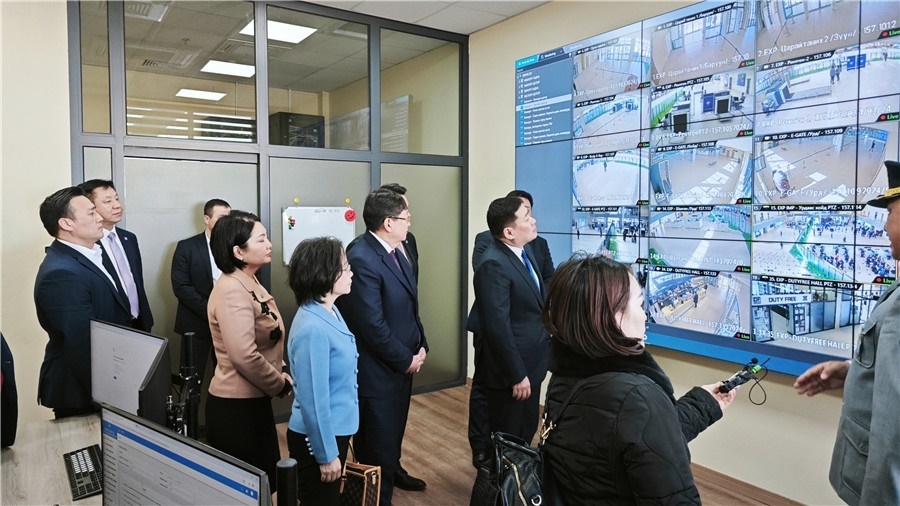 3月24日，中蒙官員考察項(xiàng)目。駐蒙古使館供圖