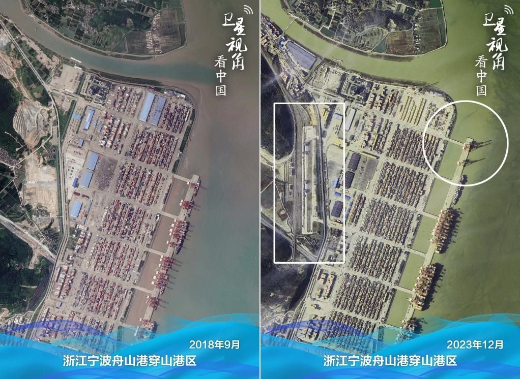 浙江寧波舟山港穿山港區(qū)新建1個泊位及鐵路穿山港站。