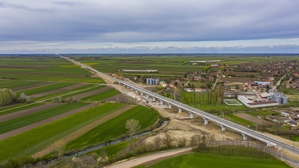 匈塞鐵路塞爾維亞境內(nèi)。中國鐵路國際有限公司供圖