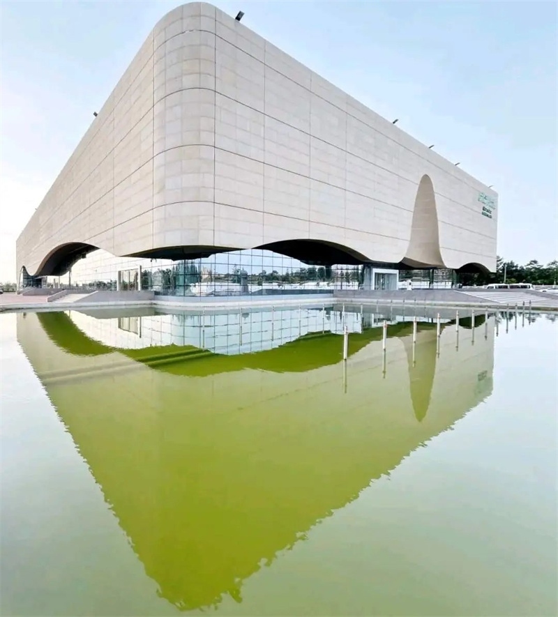 中國(guó)政府援建阿爾及爾歌劇院。大使館供圖