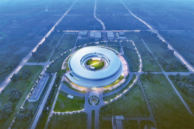 近年來(lái)，長(zhǎng)三角各省市牢牢把握高質(zhì)量發(fā)展這個(gè)首要任務(wù)，因地制宜培育和發(fā)展新質(zhì)生產(chǎn)力，朝著世界級(jí)城市群目標(biāo)邁進(jìn)。圖為第四代大科學(xué)裝置“合肥先進(jìn)光源”的效果圖（資料圖片）。 新華社發(fā)（中國(guó)科學(xué)技術(shù)大學(xué)國(guó)家同步輻射實(shí)驗(yàn)室供圖）