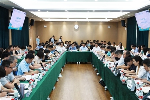 守正創(chuàng)新推動(dòng)思政課建設(shè)內(nèi)涵式發(fā)展學(xué)術(shù)研討會(huì)現(xiàn)場(chǎng)。武漢大學(xué)供圖