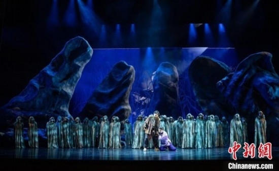 歌劇《原野》劇照。 中國音樂學(xué)院供圖