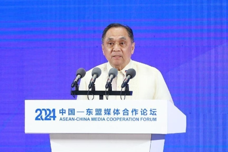 吉米致辭。中國(guó)外文局供圖