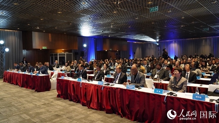 6月26日，北京—南非經(jīng)貿(mào)合作推介洽談會在約翰內(nèi)斯堡成功舉辦。人民網(wǎng) 劉暢攝