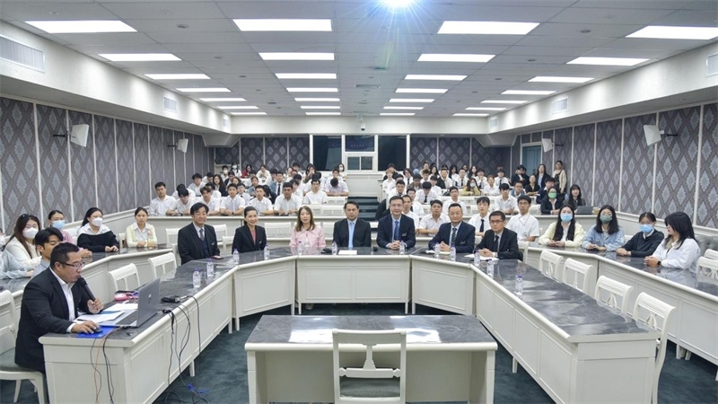 泰國(guó)博仁大學(xué)會(huì)場(chǎng)。中泰文化教育研究中心供圖