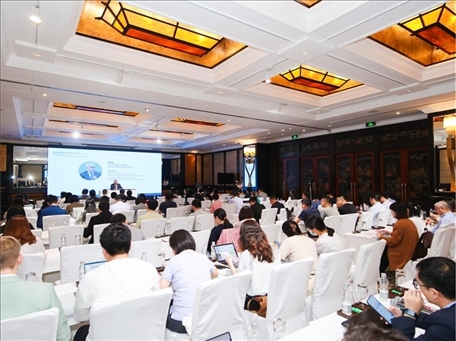 7月11日，由華陽海洋研究中心、中國南海研究院、中國國際法學(xué)會聯(lián)合撰寫的《南海仲裁案裁決再批駁》報告在北京發(fā)布。華陽海洋研究中心供圖