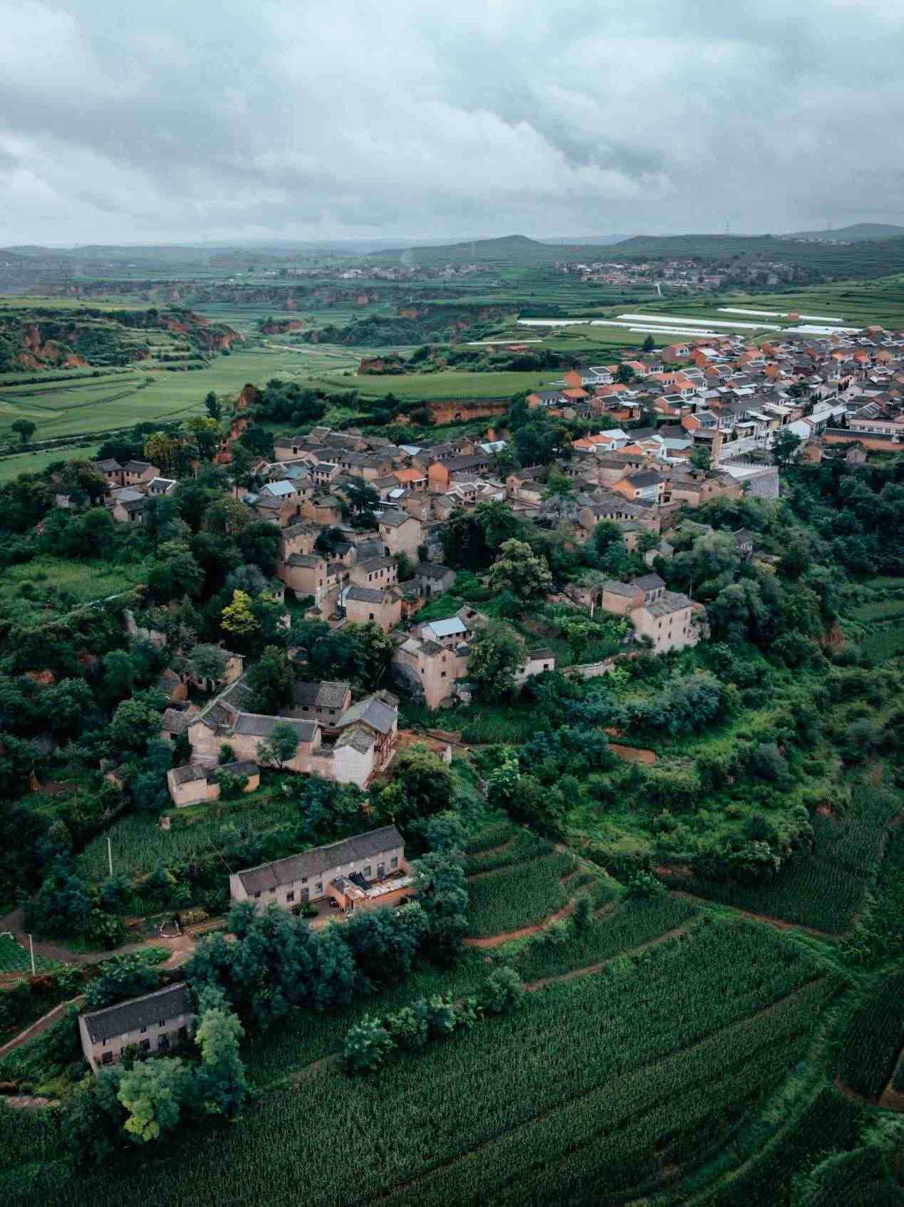 俯瞰永寧寨村。邱活攝