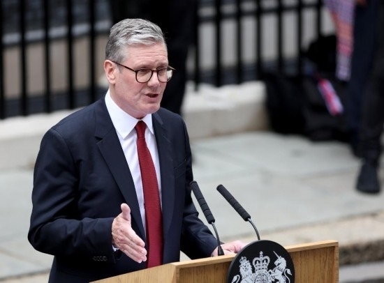  圖為英國(guó)首相斯塔默資料照片。（新華社記者李穎攝）