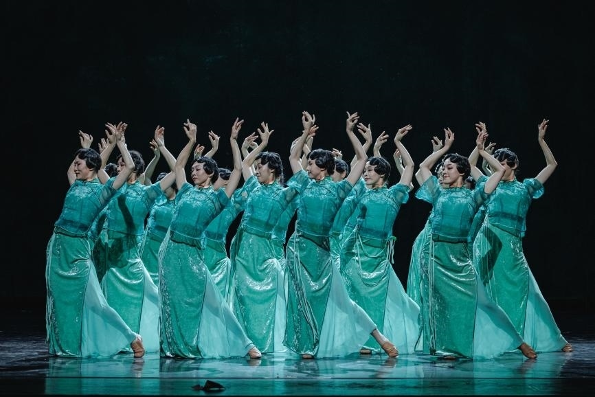 舞劇《熱血當(dāng)歌》演出現(xiàn)場。主辦方供圖