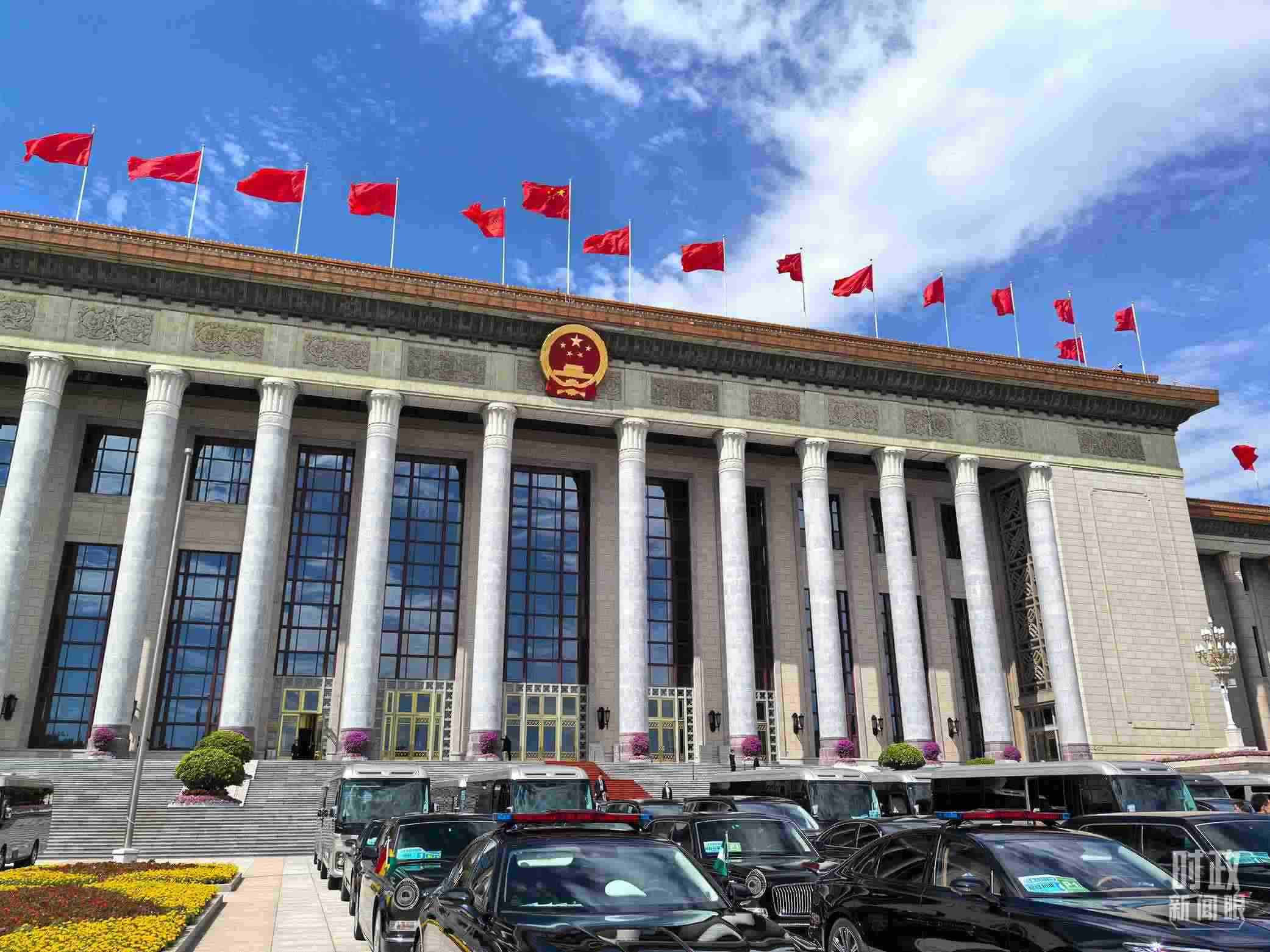  △9月5日上午，中非合作論壇北京峰會(huì)開幕式在北京人民大會(huì)堂舉行。（總臺(tái)央視記者劉瑞琳拍攝）