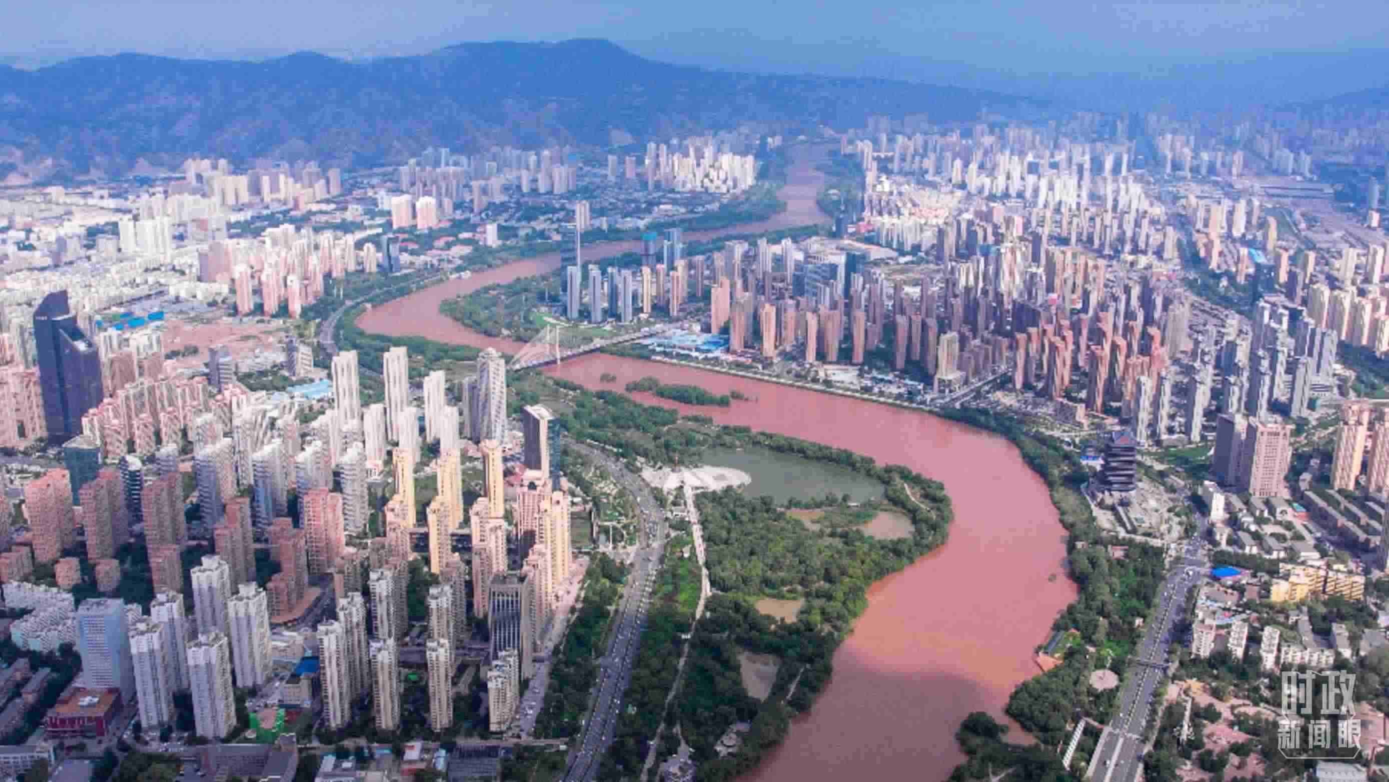 △蘭州。（總臺(tái)央視記者范凱拍攝）