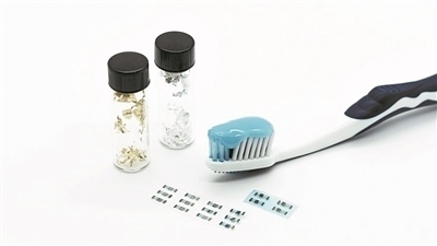  一種基于酞菁銅的晶體管研發(fā)成功。圖片來(lái)源：美國(guó)趣味工程網(wǎng)站