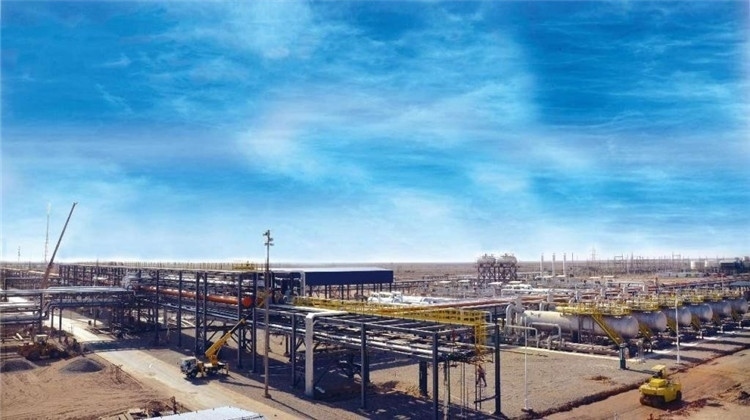 油田廠區(qū)一景。中國(guó)海油供圖