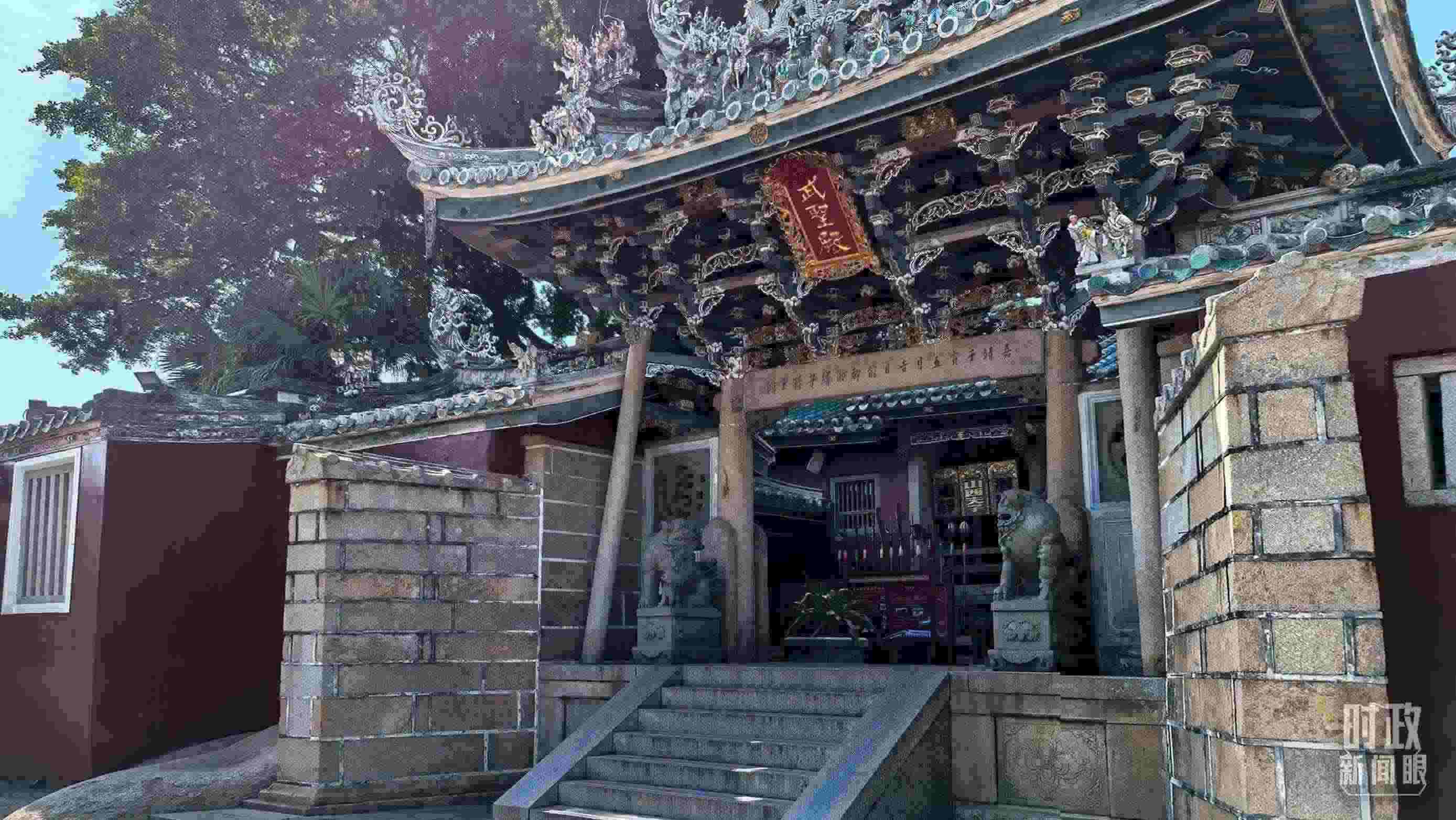 △關(guān)帝文化產(chǎn)業(yè)園。（總臺(tái)央視記者陸泓宇拍攝）