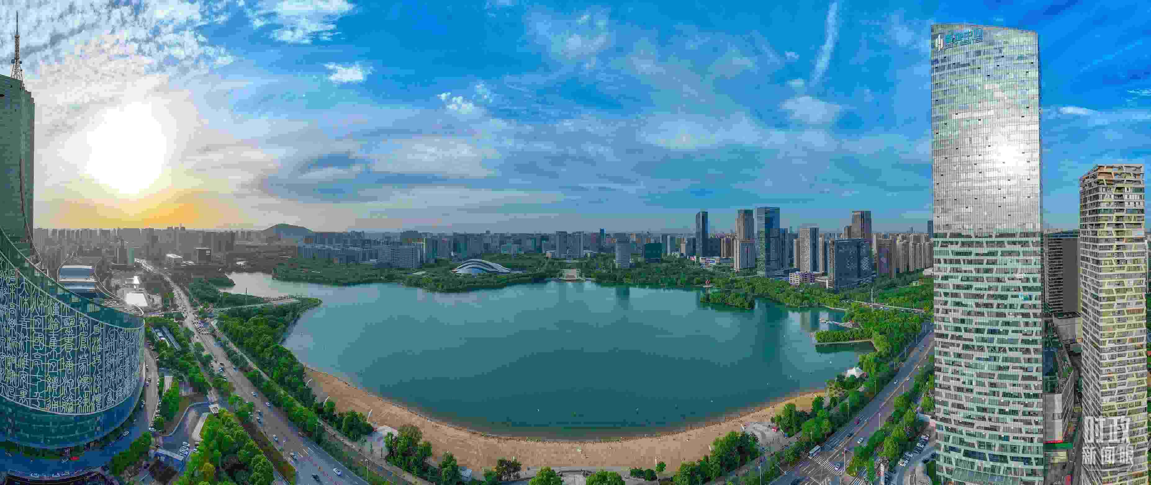 △安徽省合肥市。（合肥市蜀山區(qū)融媒體中心葛慶釗供圖）