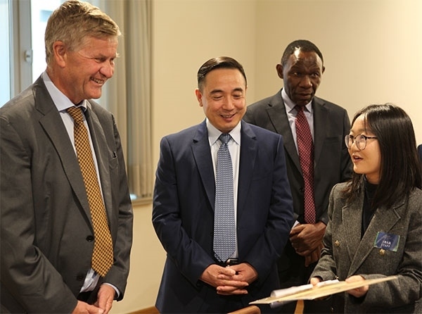 活動現(xiàn)場。中國駐歐盟使團供圖