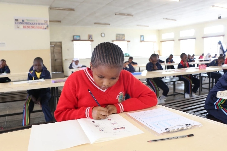 考場現(xiàn)場。埃格頓大學(xué)孔子學(xué)院供圖