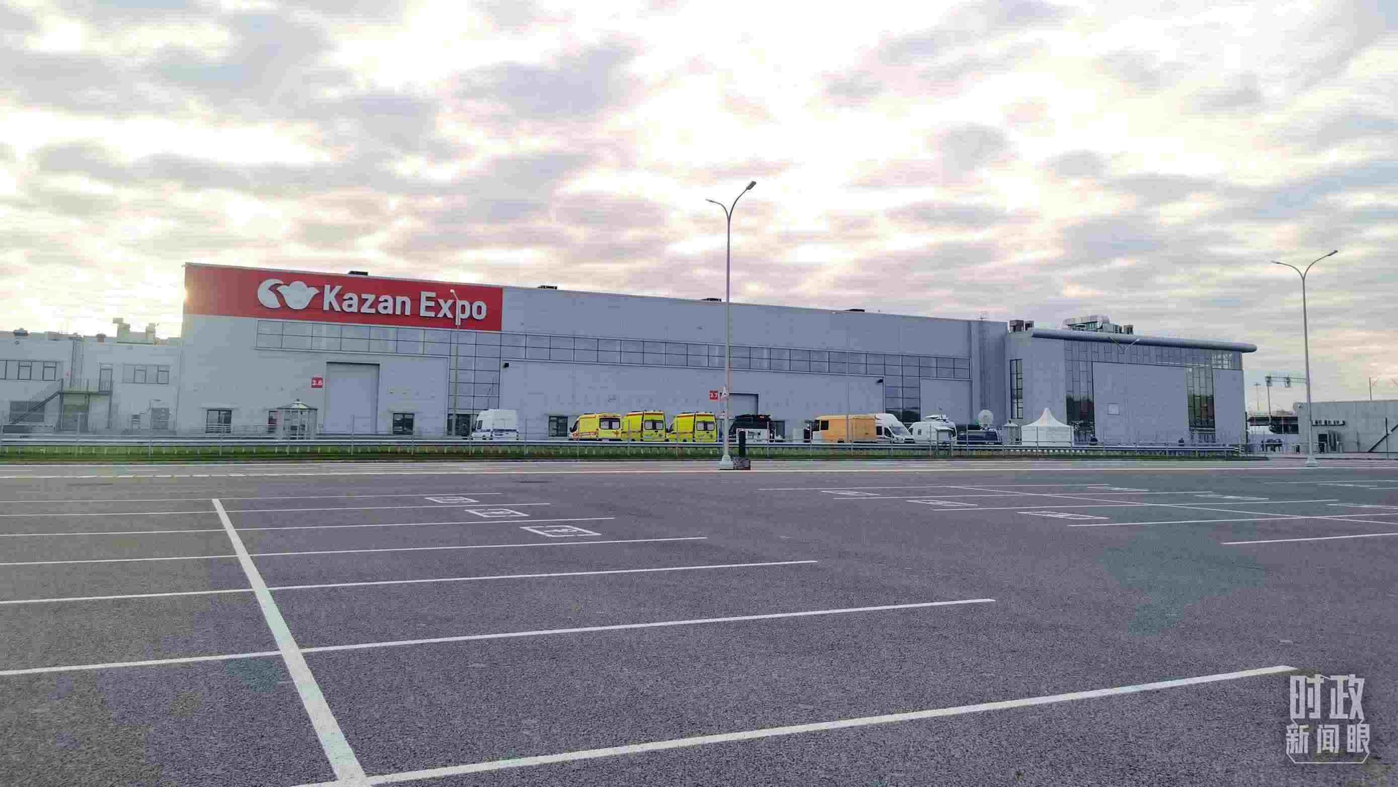 △ 喀山會展中心。（總臺央視記者曹亞星拍攝）