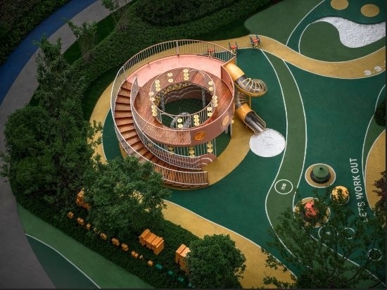 改造后的中鐵臻庭小區(qū)森林樹屋。 王碩敏 攝