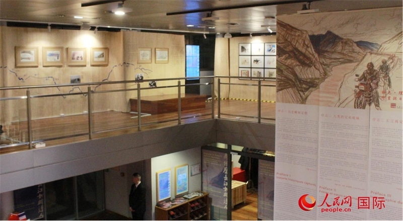 展覽現(xiàn)場(chǎng)。人民網(wǎng)記者 尚凱元攝