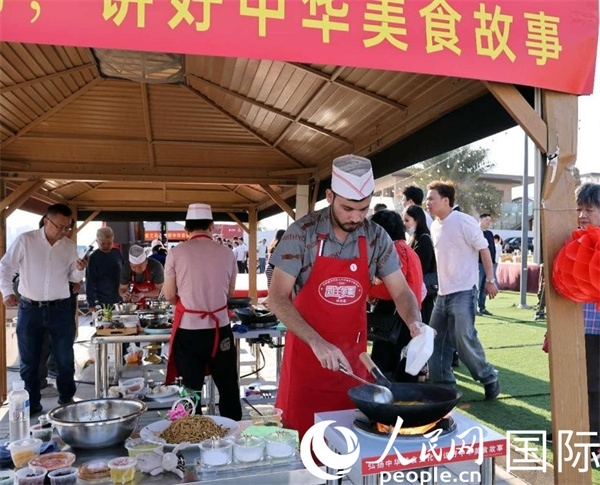 參賽一景。人民網(wǎng)記者管克江攝