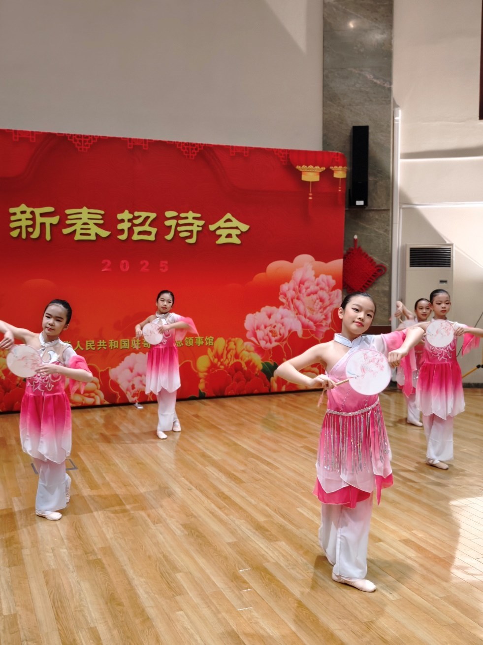 兒童舞蹈表演。中國駐哥德堡總領(lǐng)館供圖