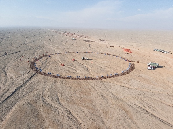 無線節(jié)點儀器檢測現(xiàn)場。受訪者供圖