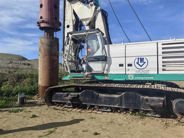 貝特瑞在科技城的工廠正在順利建設(shè)中。采訪方供圖