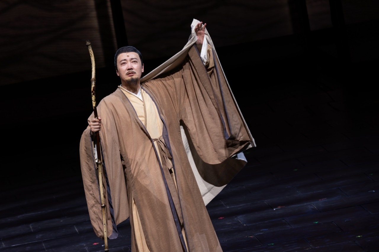 《蘇堤春曉》演出現(xiàn)場(chǎng)。國家話劇院供圖